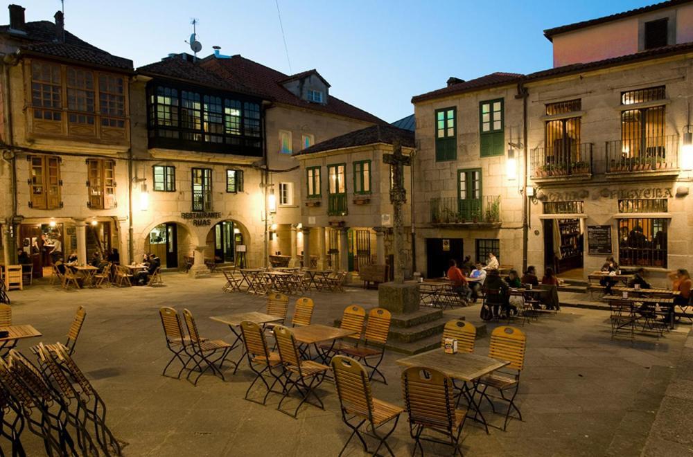 Apartamento En Zona Monumental Comarca de Comarca de Pontevedra Buitenkant foto